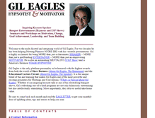 Tablet Screenshot of gileagles.com